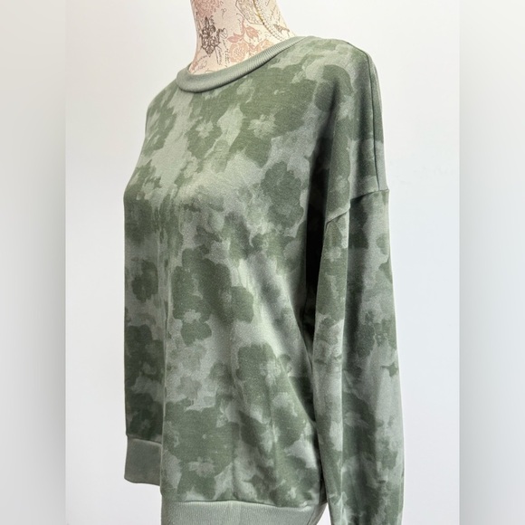 MONDETTA Olive Green Camo  Sweatshirt size M - Picture 8 of 16